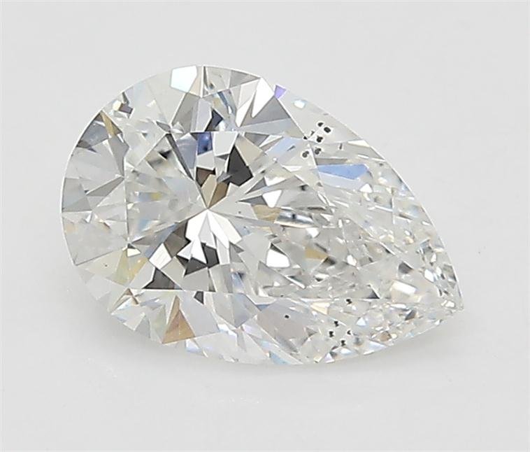 1.71ct F VS2 Rare Carat Ideal Cut Pear Lab Grown Diamond