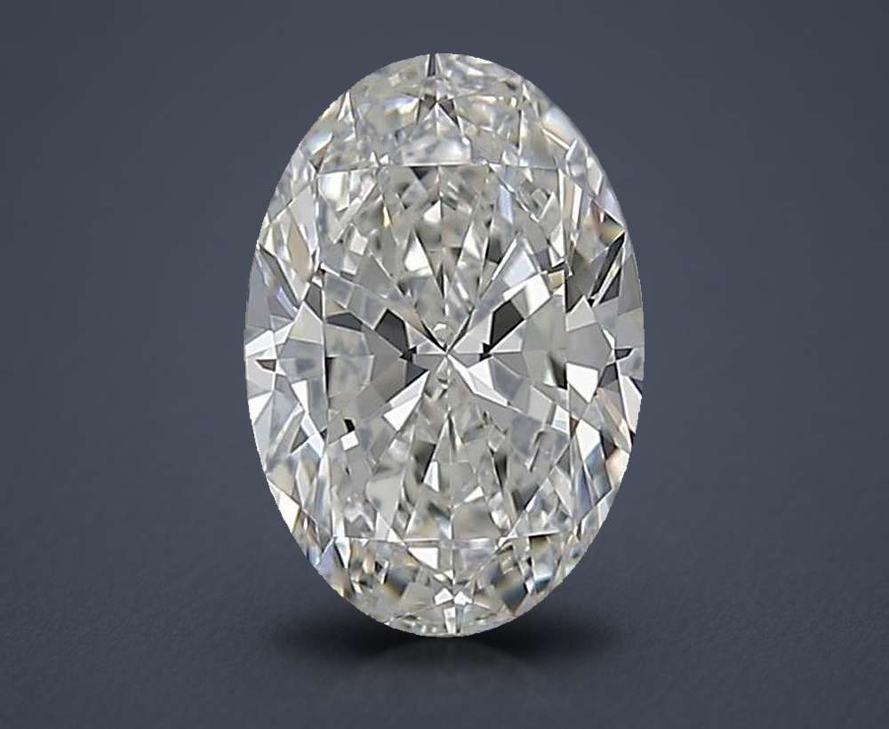 1.00 Carat Oval Natural Diamond