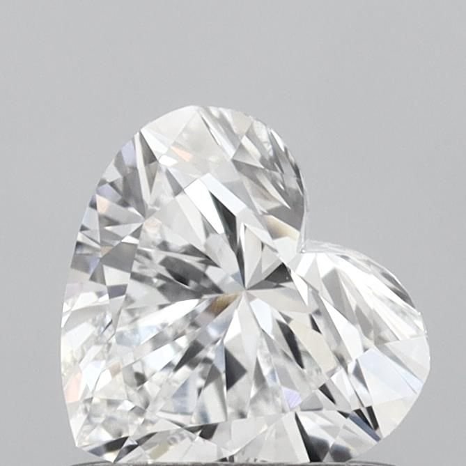 0.66ct E VS1 Rare Carat Ideal Cut Heart Lab Grown Diamond