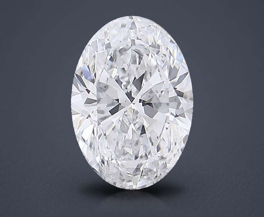 1.00 Carat Oval Natural Diamond