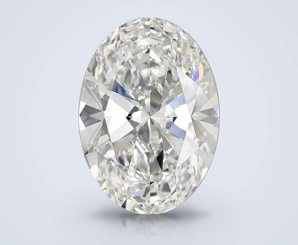 3.69 Carat Oval Lab Diamond