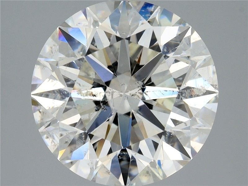 3.53ct G SI2 Excellent Cut Round Diamond