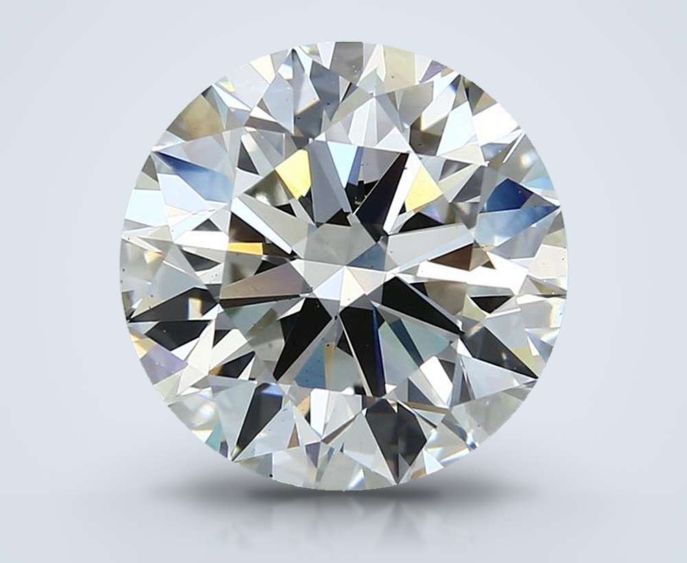 5.51 Carat Round Lab Diamond