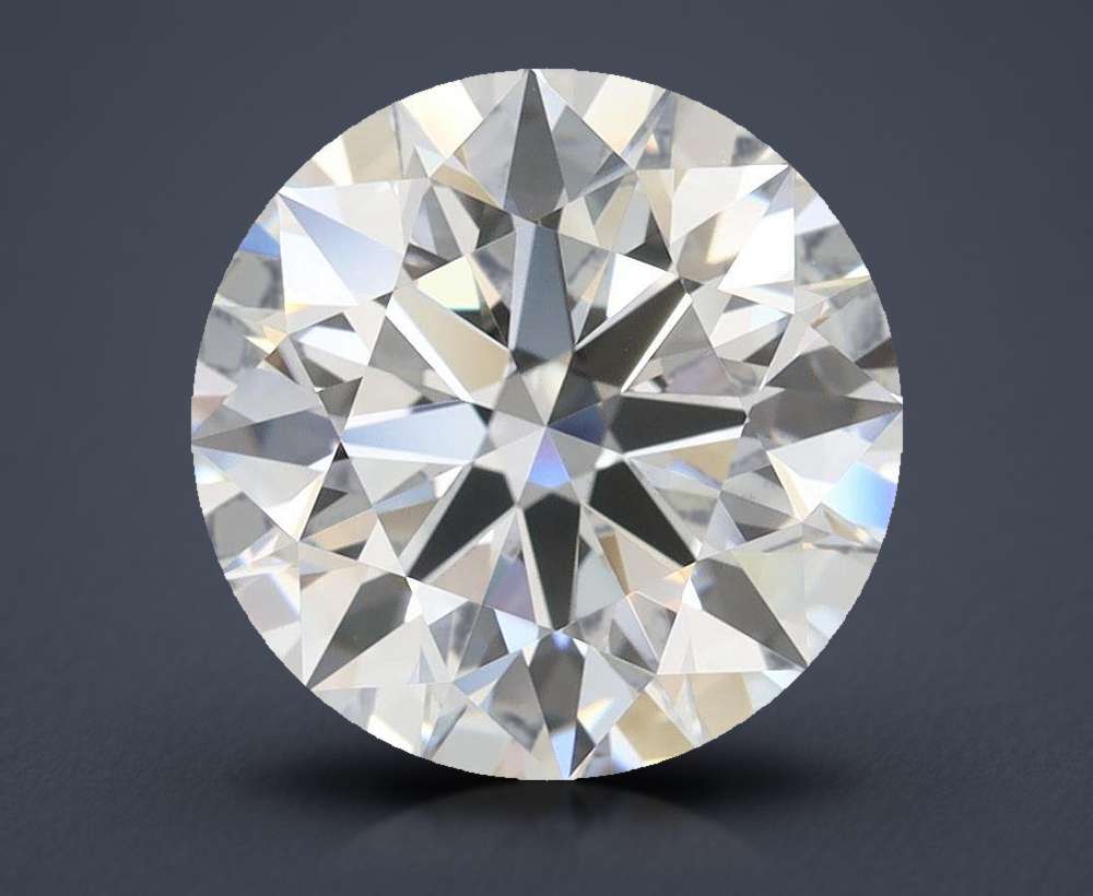 3.42 Carat Round Lab Diamond