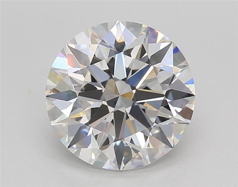 2.72ct E VVS2 Rare Carat Ideal Cut Round Lab Grown Diamond