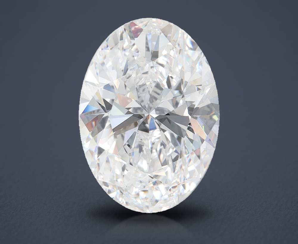 5.32 Carat Oval Lab Diamond