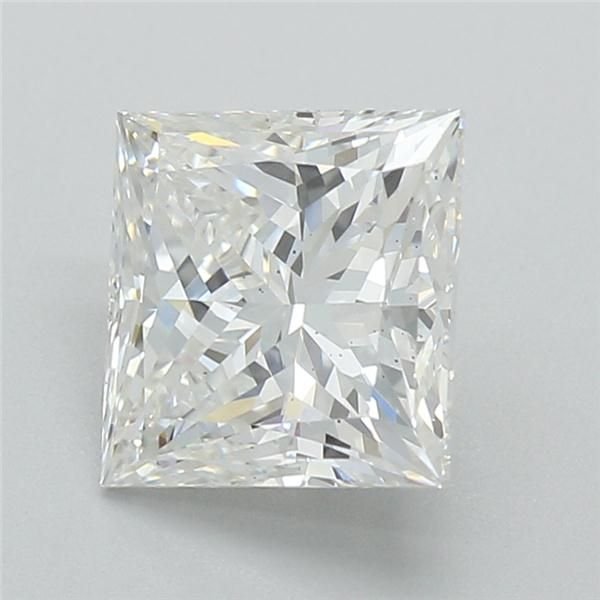1.24ct G VS2 Rare Carat Ideal Cut Princess Lab Grown Diamond