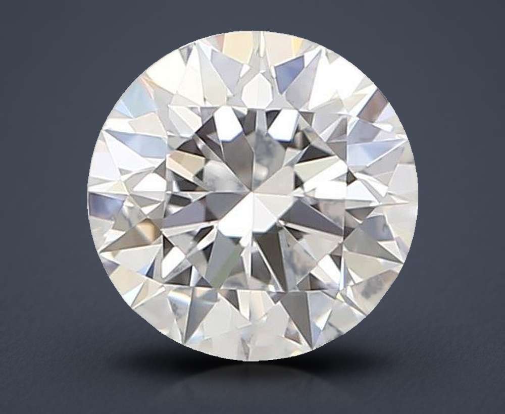 0.54 Carat Round Natural Diamond