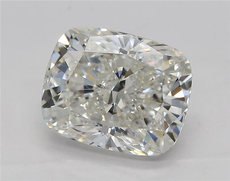 3.01ct F VS1 Rare Carat Ideal Cut Cushion Lab Grown Diamond