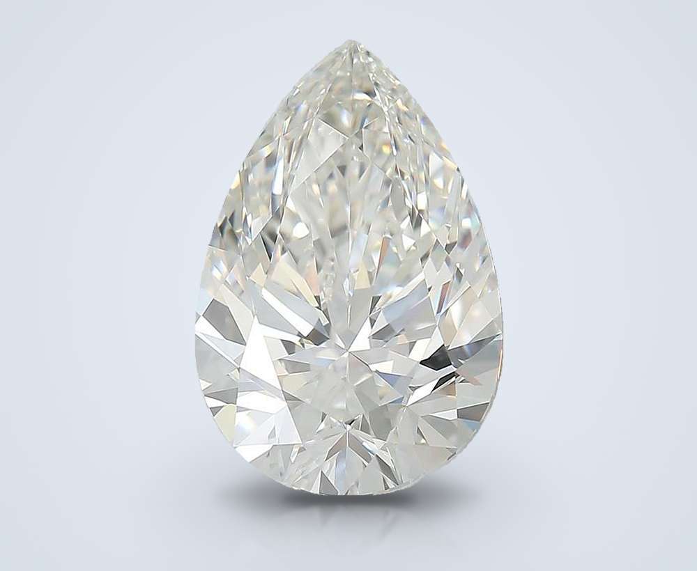 4.97 Carat Pear Lab Diamond