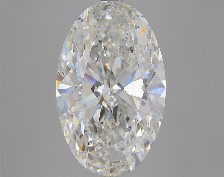 7.05ct G SI1 Rare Carat Ideal Cut Oval Lab Grown Diamond