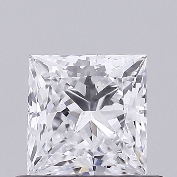 0.56ct D VS1 Rare Carat Ideal Cut Princess Lab Grown Diamond