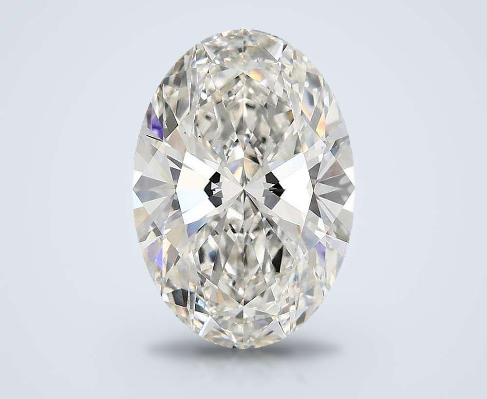 3.86 Carat Oval Lab Diamond