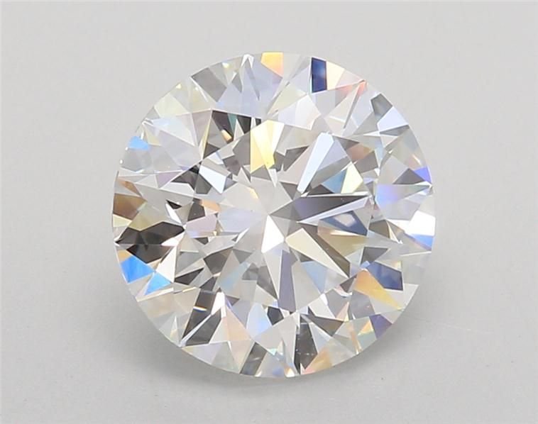 3.07ct F VVS2 Rare Carat Ideal Cut Round Lab Grown Diamond