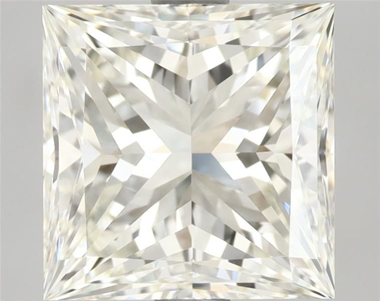 3.03ct I VVS2 Rare Carat Ideal Cut Princess Diamond