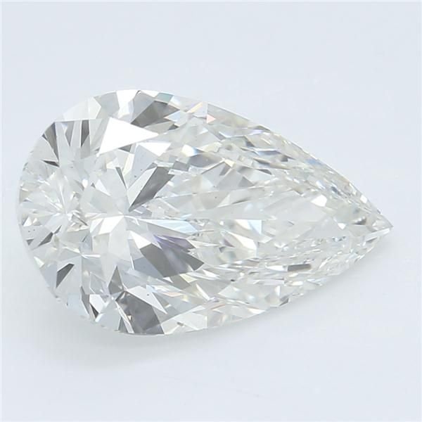 1.70ct H VS1 Rare Carat Ideal Cut Pear Lab Grown Diamond