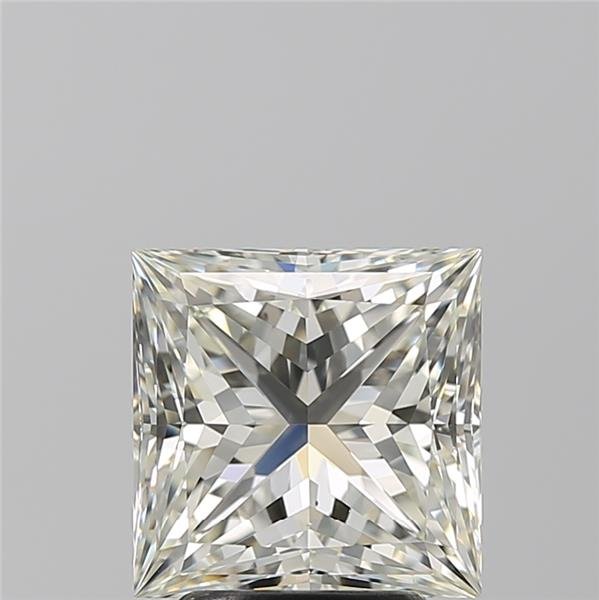 3.03ct K VS2 Rare Carat Ideal Cut Princess Diamond