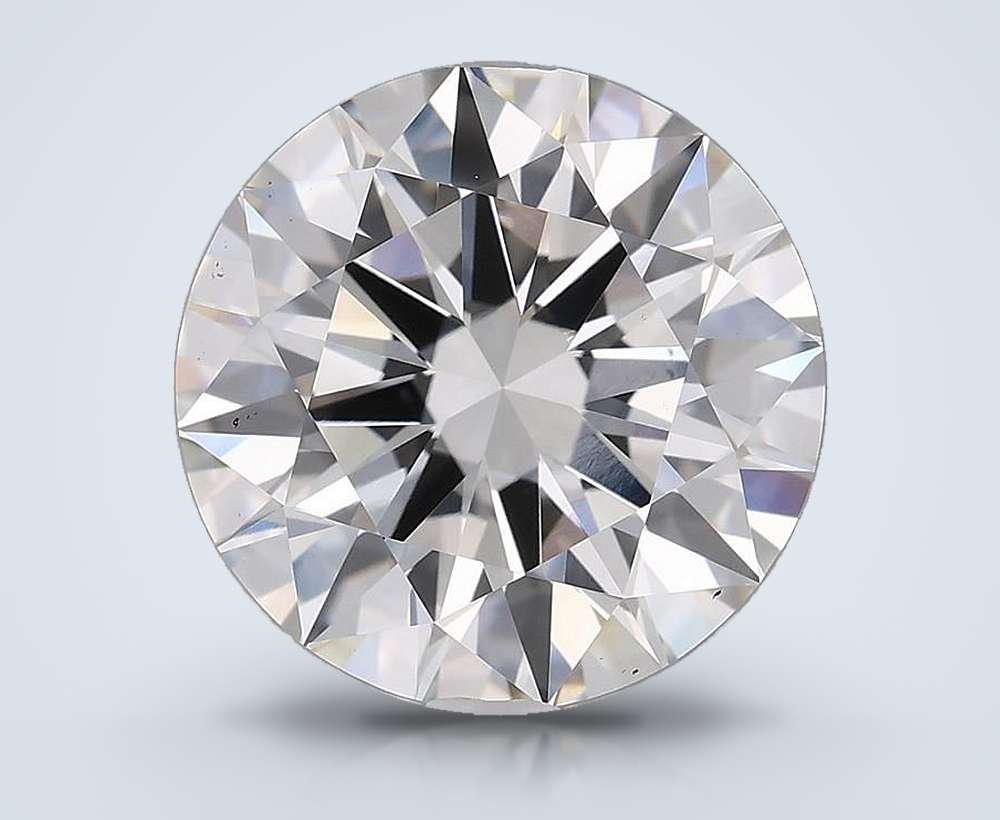 4.03 Carat Round Lab Diamond