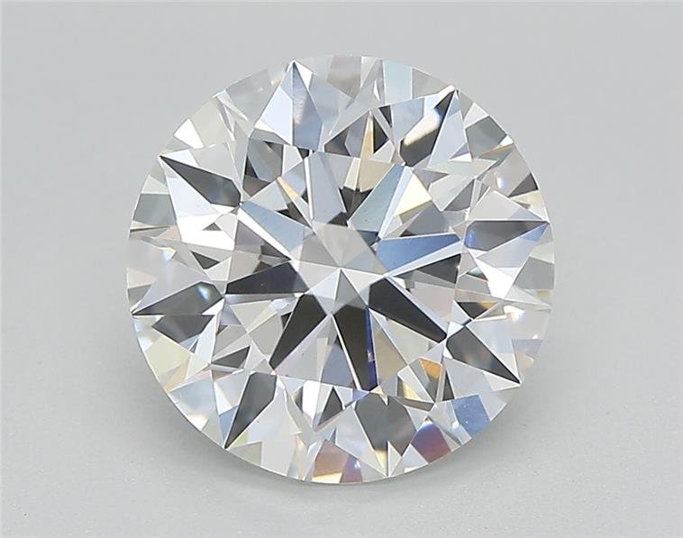 2.42ct E VVS2 Rare Carat Ideal Cut Round Lab Grown Diamond