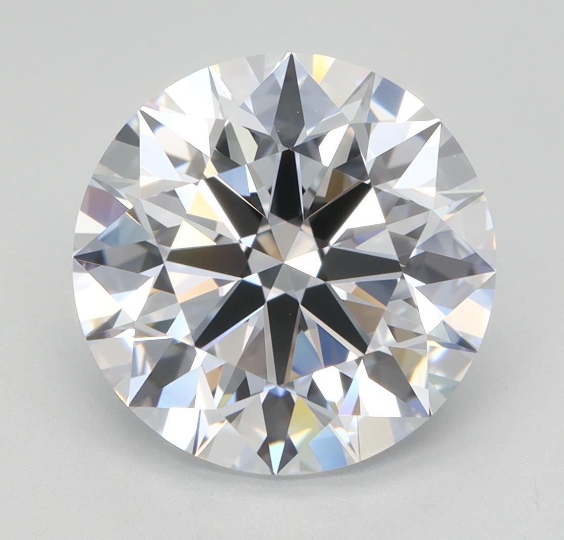 3.54ct E IF Rare Carat Ideal Cut Round Lab Grown Diamond