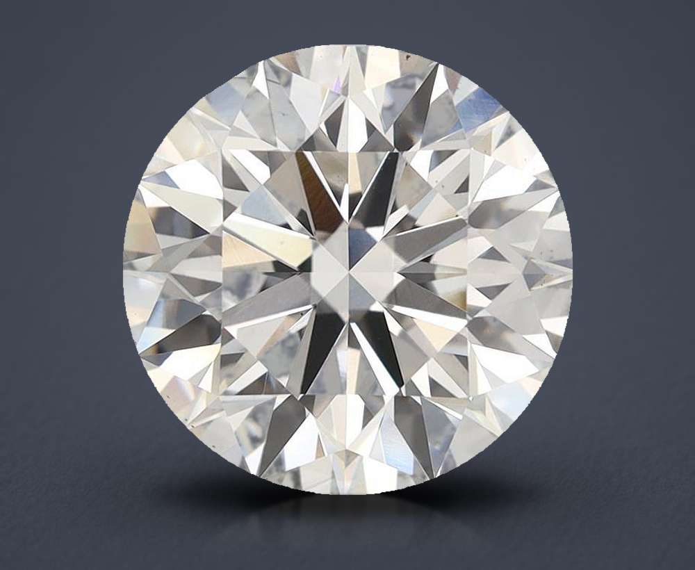 5.70 Carat Round Lab Diamond