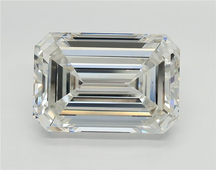 8.03ct G VVS2 Rare Carat Ideal Cut Emerald Lab Grown Diamond