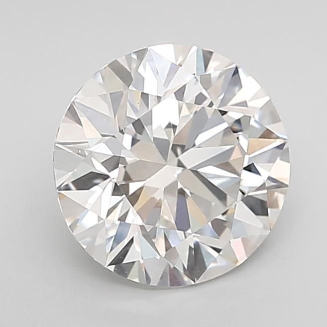2.02ct F VVS2 Rare Carat Ideal Cut Round Lab Grown Diamond