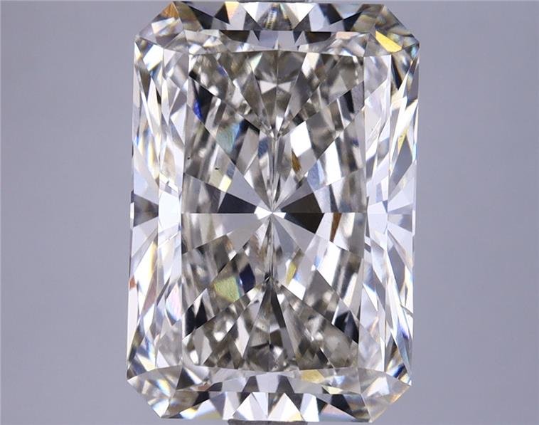 5.02ct J VS2 Rare Carat Ideal Cut Radiant Lab Grown Diamond