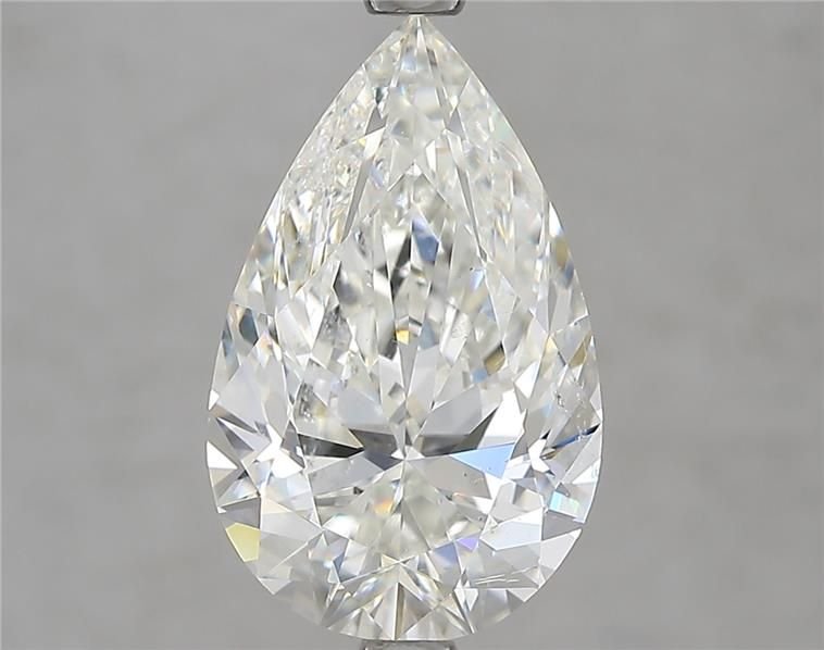 3.51ct I SI2 Rare Carat Ideal Cut Pear Diamond