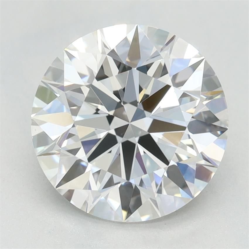 2.06ct F IF Rare Carat Ideal Cut Round Lab Grown Diamond