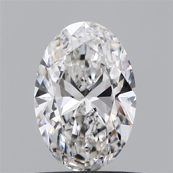 0.59ct F VS1 Rare Carat Ideal Cut Oval Lab Grown Diamond