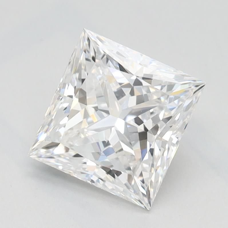 1.11ct D VVS1 Rare Carat Ideal Cut Princess Lab Grown Diamond