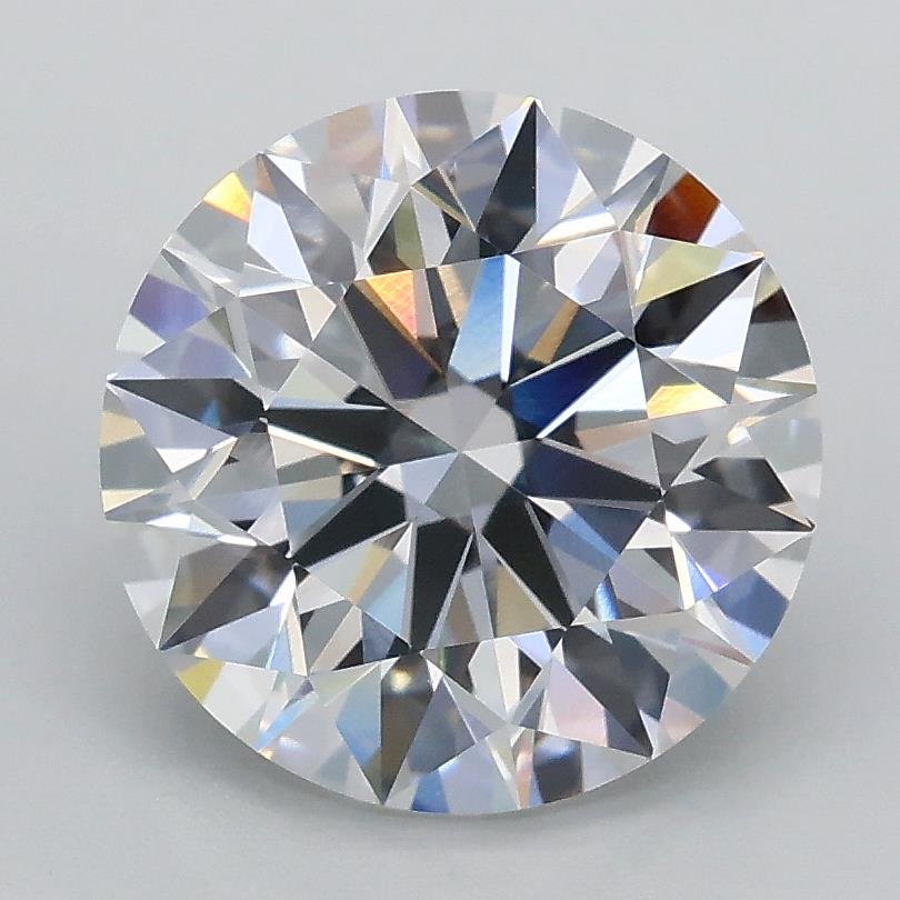 2.41ct E VVS2 Rare Carat Ideal Cut Round Lab Grown Diamond