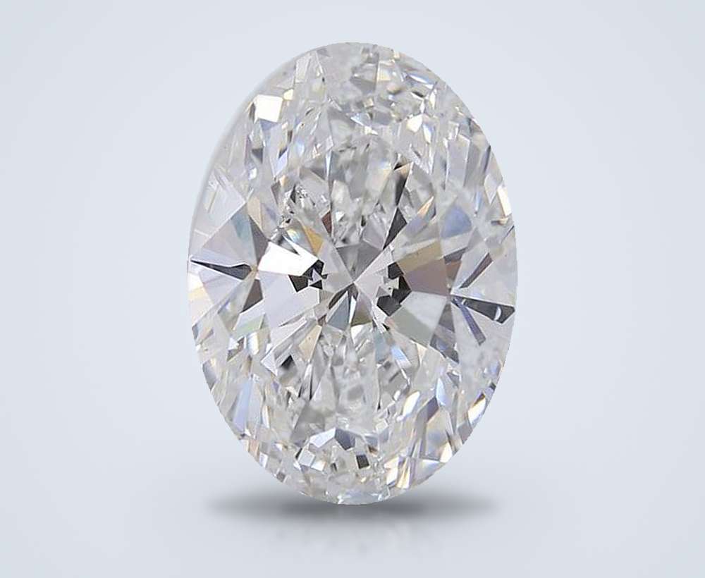 10.03 Carat Oval Lab Diamond