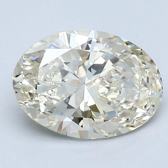 1.51ct K VVS2 Rare Carat Ideal Cut Oval Diamond
