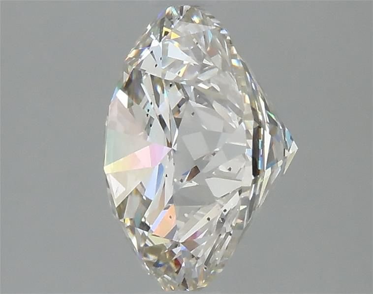 3.17ct H SI1 Rare Carat Ideal Cut Round Lab Grown Diamond