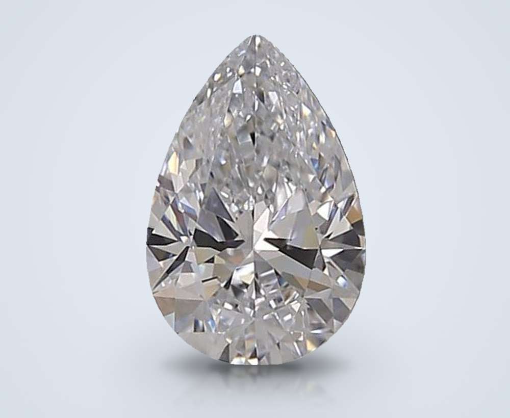 0.72 Carat Pear Lab Diamond