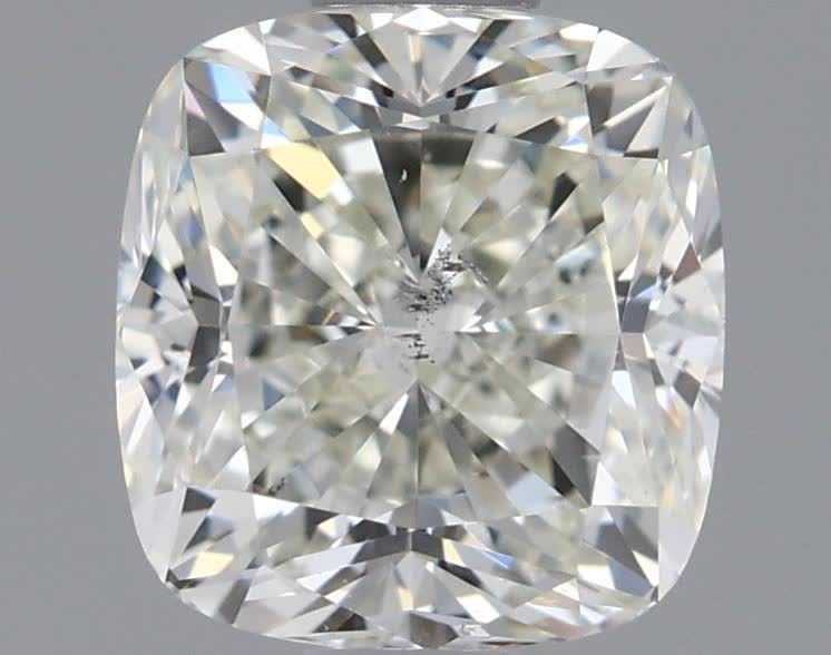 1.02ct K SI2 Rare Carat Ideal Cut Cushion Diamond