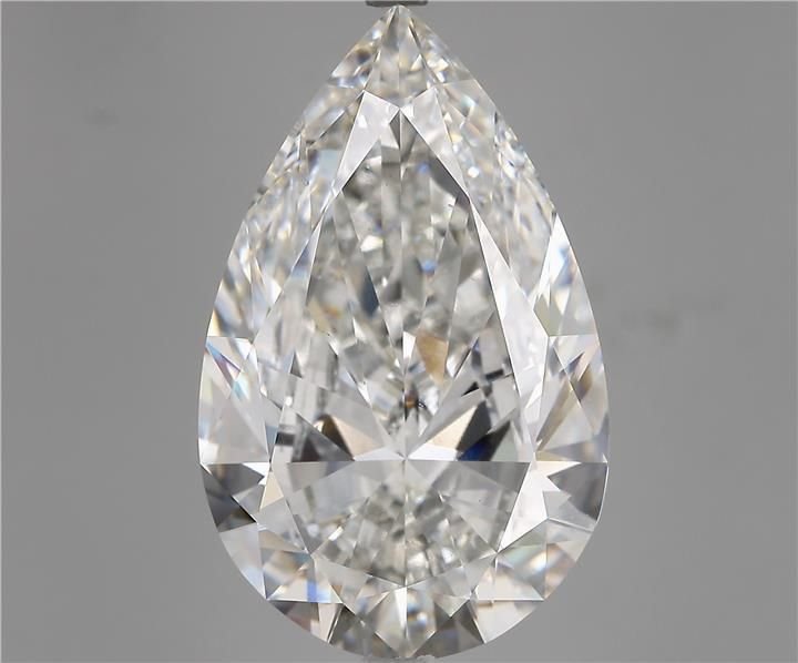 12.01ct F VS1 Very Good Cut Pear Lab Grown Diamond