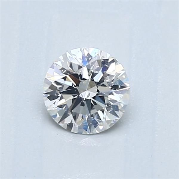 0.54ct E SI2 Rare Carat Ideal Cut Round Diamond