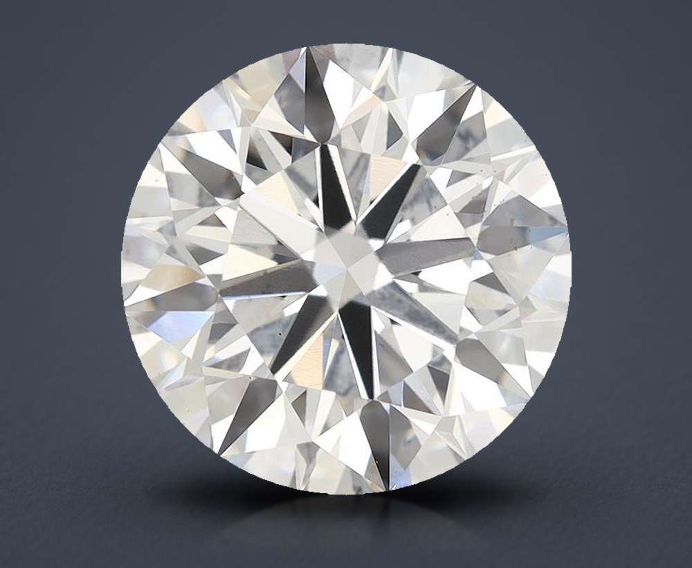 7.08 Carat Round Lab Diamond