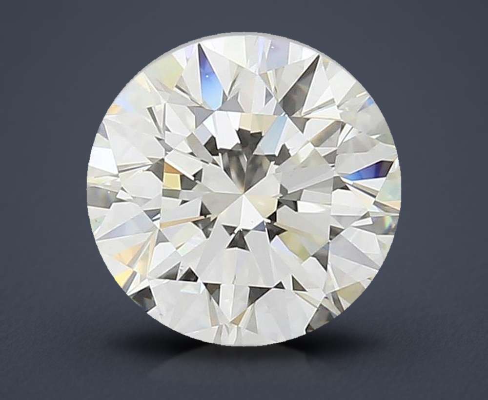 3.32 Carat Round Natural Diamond