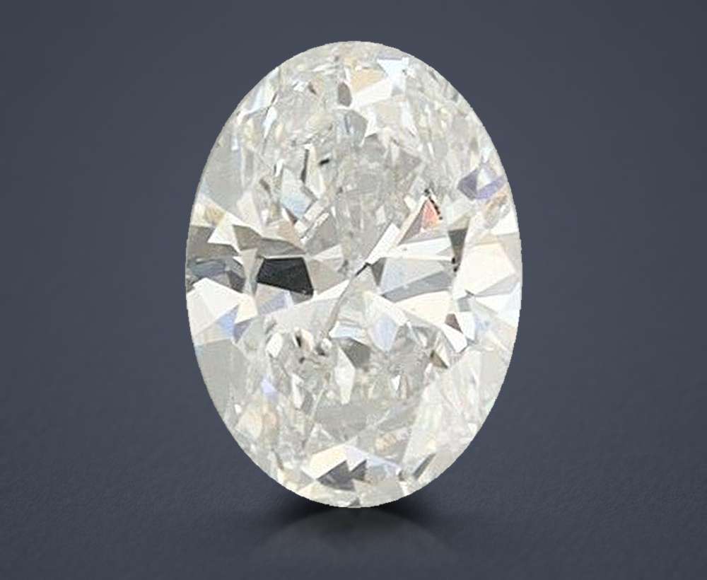 0.40 Carat Oval Lab Diamond