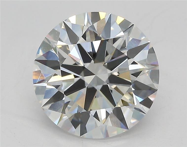 3.51ct F VS2 Rare Carat Ideal Cut Round Lab Grown Diamond