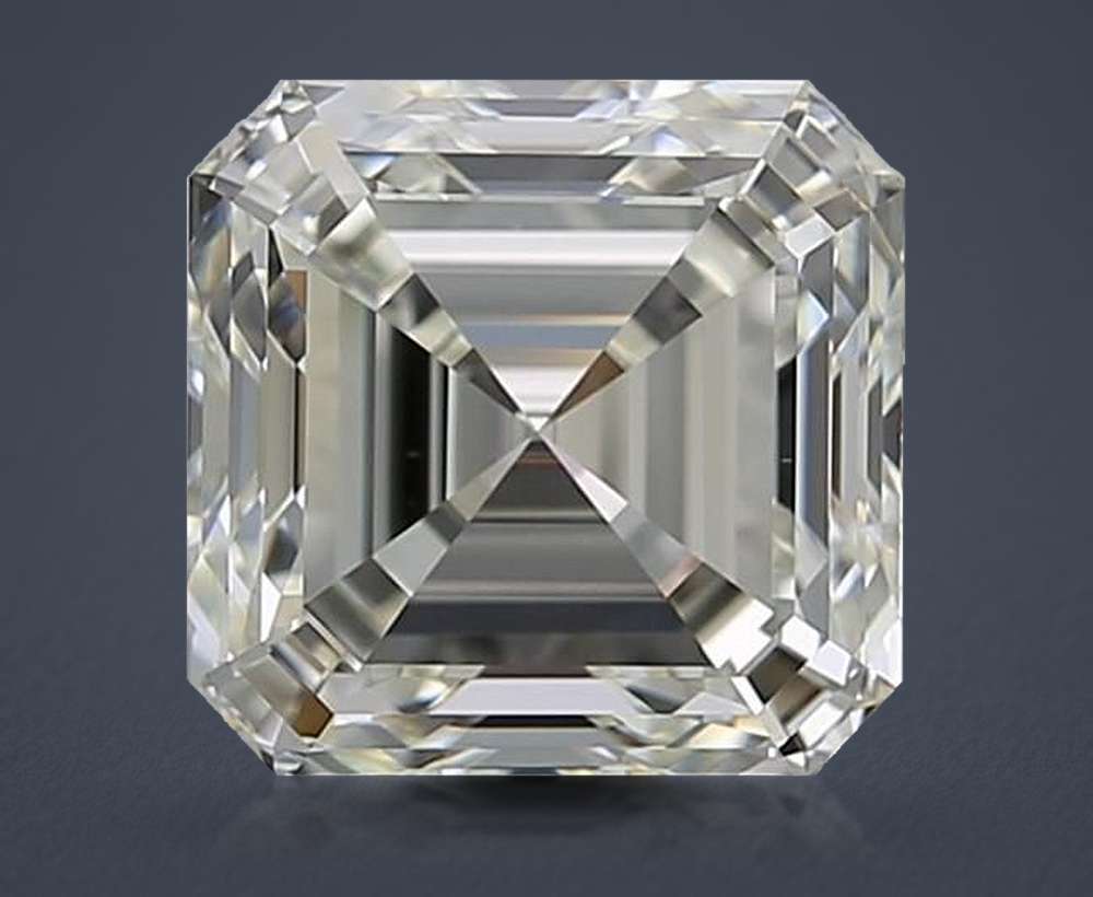 3.01 Carat Asscher Natural Diamond