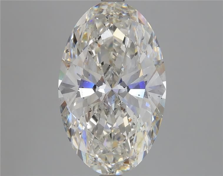 5.51ct H SI1 Rare Carat Ideal Cut Oval Lab Grown Diamond