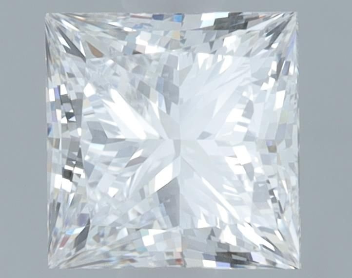 1.10ct D VVS2 Rare Carat Ideal Cut Princess Lab Grown Diamond