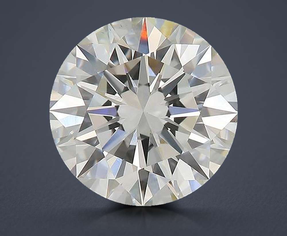 3.44 Carat Round Natural Diamond