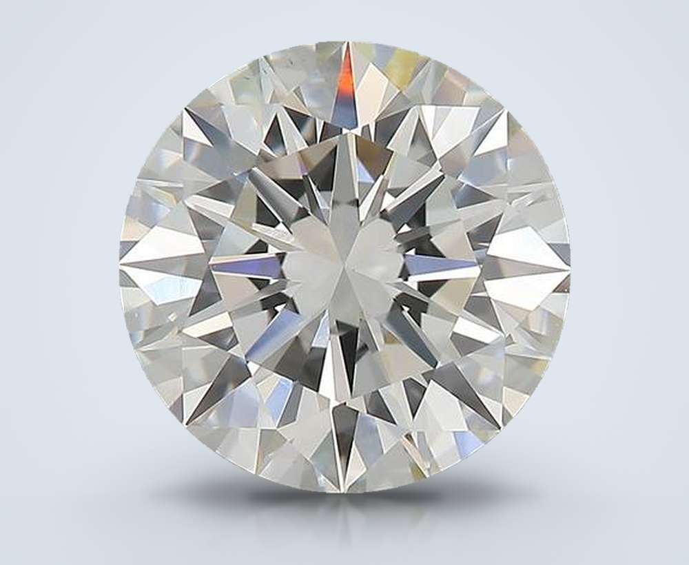 3.44 Carat Round Natural Diamond