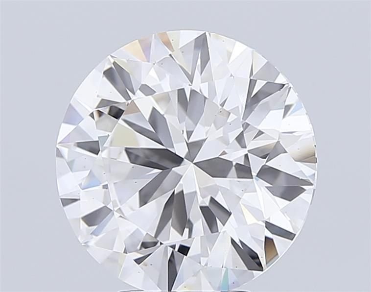 5.13ct E VS1 Excellent Cut Round Lab Grown Diamond